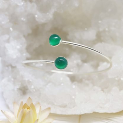 Bracelet rigide argent