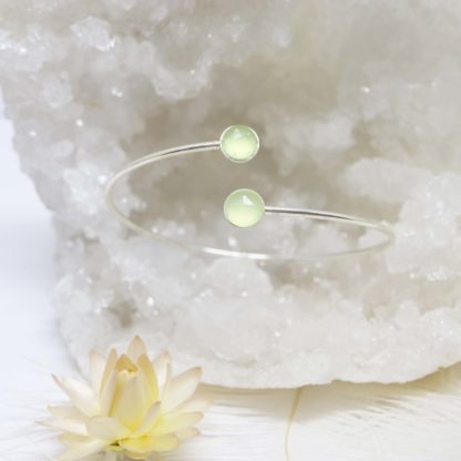 Bracelet rigide argent