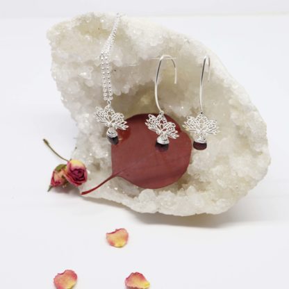 Boucle d'oreille argent