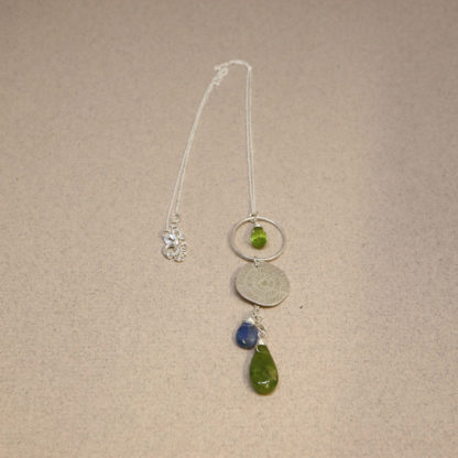 collier en argent amour
